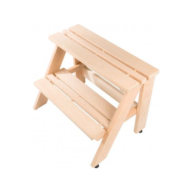 Saunajakkara 2-askelmaa leppä L=700