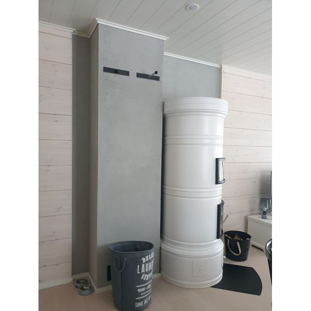 Varaava tuplahormi valmispiippu TuplaWatti Ø 180+180 mm