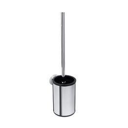 WC-harjan seinäteline Bemeta Omega musta/kromi