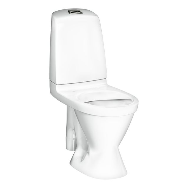 WC-istuin Gustavsberg Nautic 1591 Hygienic Flush suuri jalka ilman kantta