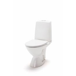 WC-istuin Ido Glow 63 kanneton kiinnitysrei'illä 2-huuhtelu poistoputki oikealle