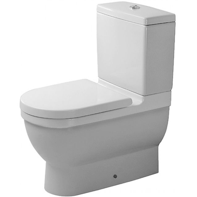 WC-istuin Duravit Starck 3 piiloviemäri ilman kantta ja vesisäiliötä 390x655 mm