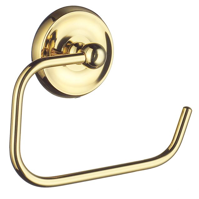 WC-paperiteline Villa V241, kiiltävä messinki