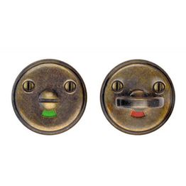 WC-vääntönuppi Smedbo B210A antiikkimessinki