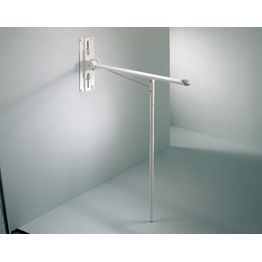 WC-istuimen käsinoja Gustavsberg, seinäasennus, säädettävillä tukijaloilla