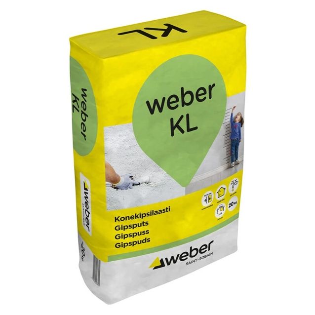 weber.vetonit KL Kipsilaasti 30 kg säkki