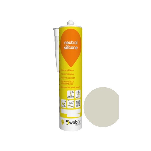 Silikonimassa Weber neutral silicone 12 Marble 310 ml