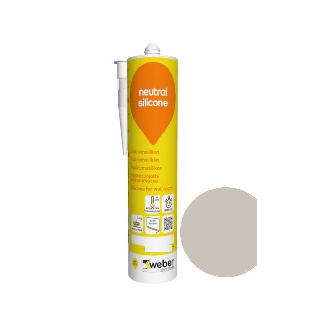 Silikonimassa Weber neutral silicone 12 Marble 310 ml