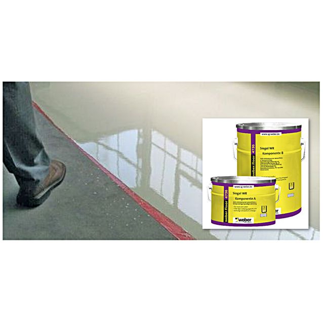 Weber.floor 4736 epoksipinnoite 10 kg käyttökohde