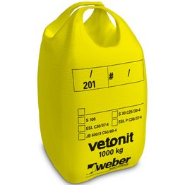 Juotosbetoni Weber Vetonit JB 600/10 1000 kg