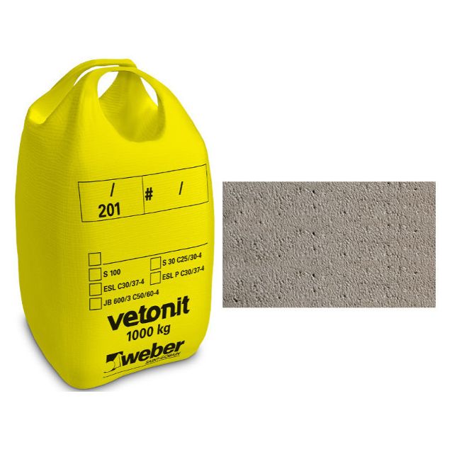 weber.vetonit ML 5 muurauslaasti pudas 155 1000 kg säkki ja väri