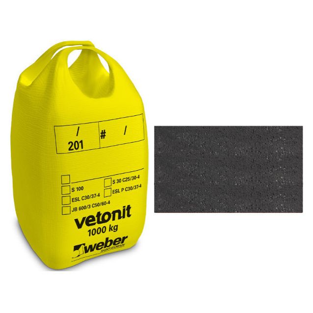 weber.vetonit pakkas Suomus 160 1000 kg säkki ja värimalli