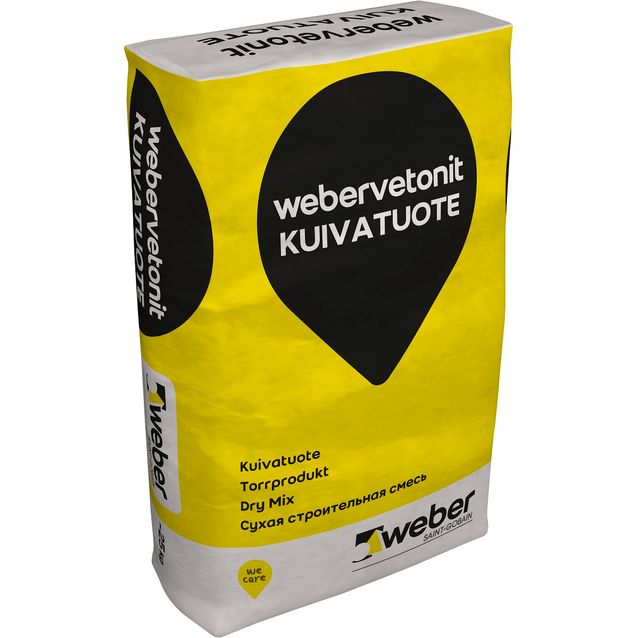 weber.vetonit REP 36 Pikavalulaasti 25 kg pakkaus