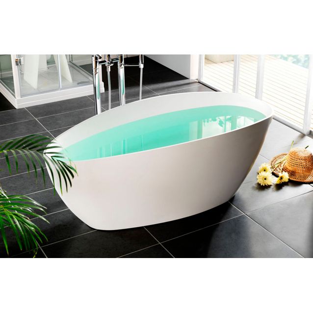 Ellipse-kylpyamme sopii moderniin ympäristöön