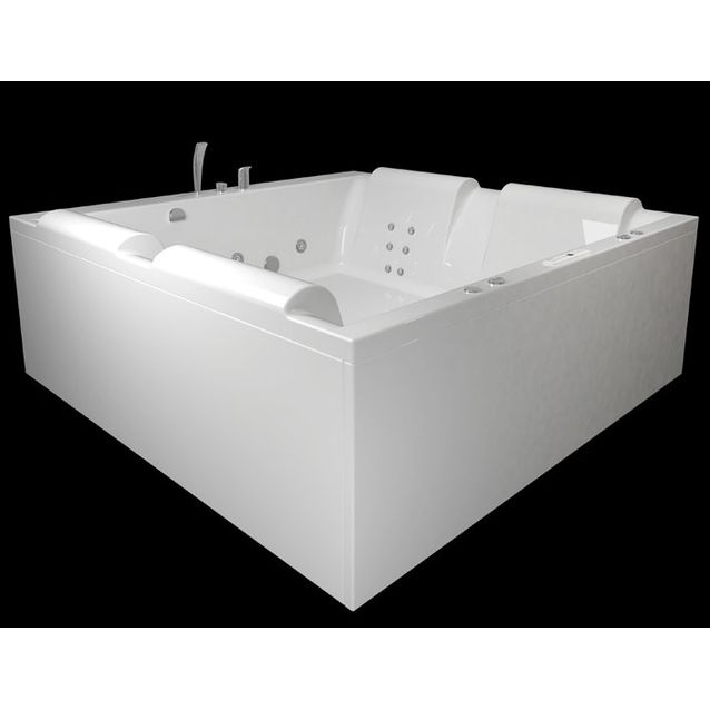 Poreamme Westerbergs Pacific 180SQ Comfort 2.0 akryyli valkoinen