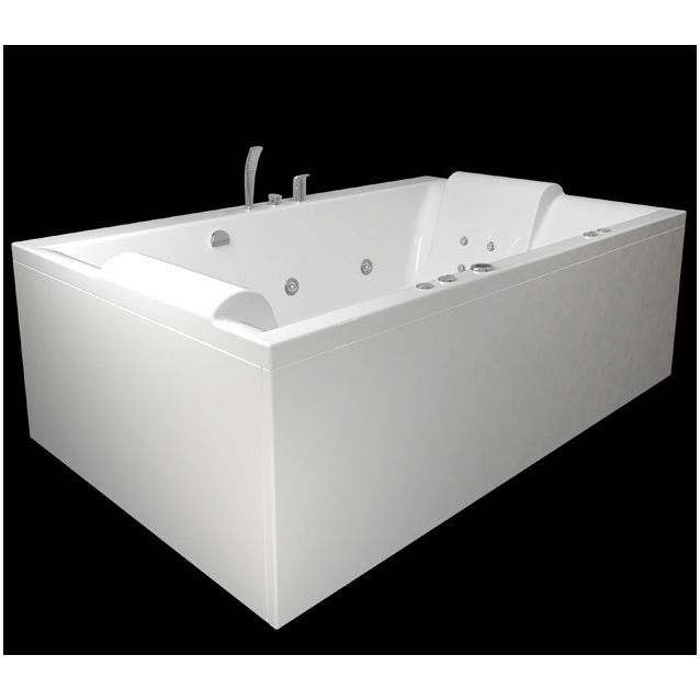 Kylpyamme Westerbergs Pacific 190SQ 2.0 akryyli valkoinen