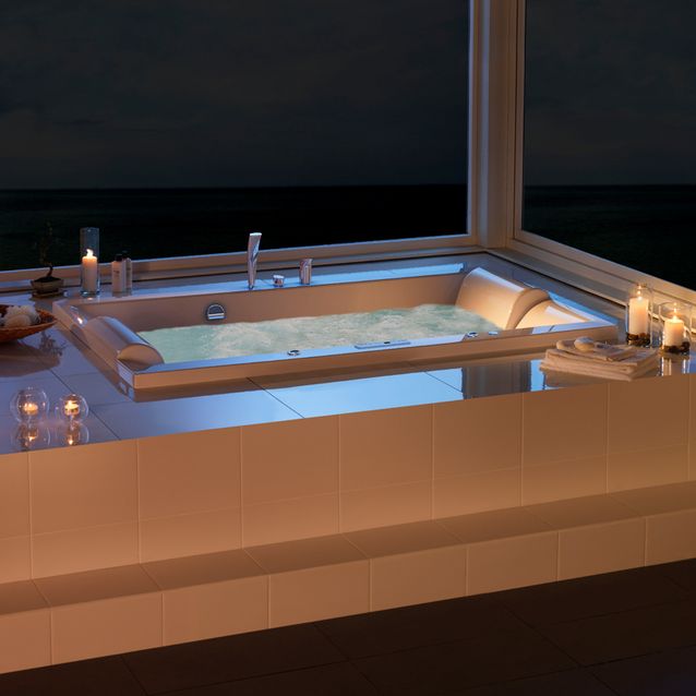 Poreamme Westerbergs Pacific 190SQ Comfort 2.0 akryyli valkoinen