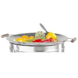 Wokkipannu telineellä GrillSymbol PRO-460-malleihin Ø 45 cm teräs
