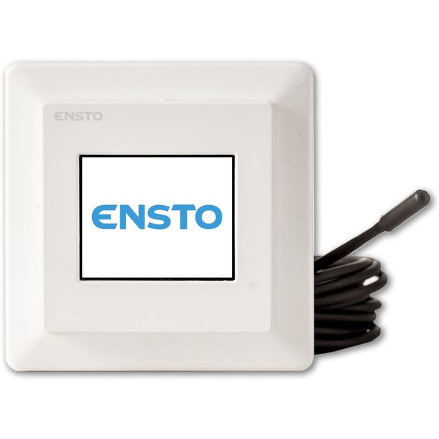Yhdistelmätermostaatti Ensto Eco 16 Touch 16A IP21 valkoinen