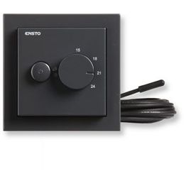 Yhdistelmätermostaatti Ensto ECO16BT-IM-081 16A IP30 U antrasiitti