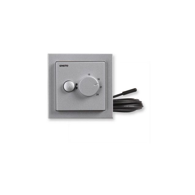 Yhdistelmätermostaatti Ensto ECO16BT-IM-083, 16A, IP30 U, alumiini