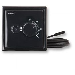 Yhdistelmätermostaatti Ensto ECO16BT-IN-SW 16A IP30 U musta