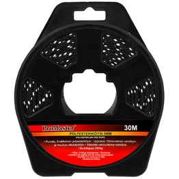 Yleisköysi ProMaster PES 5 mm x 30 m mustavalkoinen