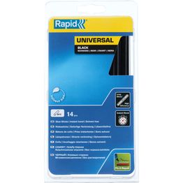 Yleisliima Rapid 12mm 19cm 14kpl musta
