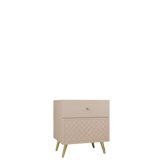 Yöpöytä 2SZ TEMERRA, beige (0568)