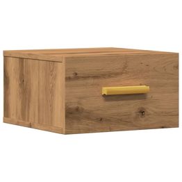 Yöpöytä seinäkiinnityksellä, 35x35x20 cm, eri värejä ja pakkauskokoja (15336)