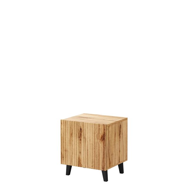 Yöpöytä VAMOS 2kpl, ruskea/musta (8438)