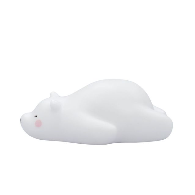 Yövalo Reer Lazy Friends Jääkarhu paristokäyttöinen valkoinen