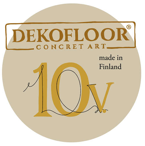 Dekofloor 10 vuotta made in Finland