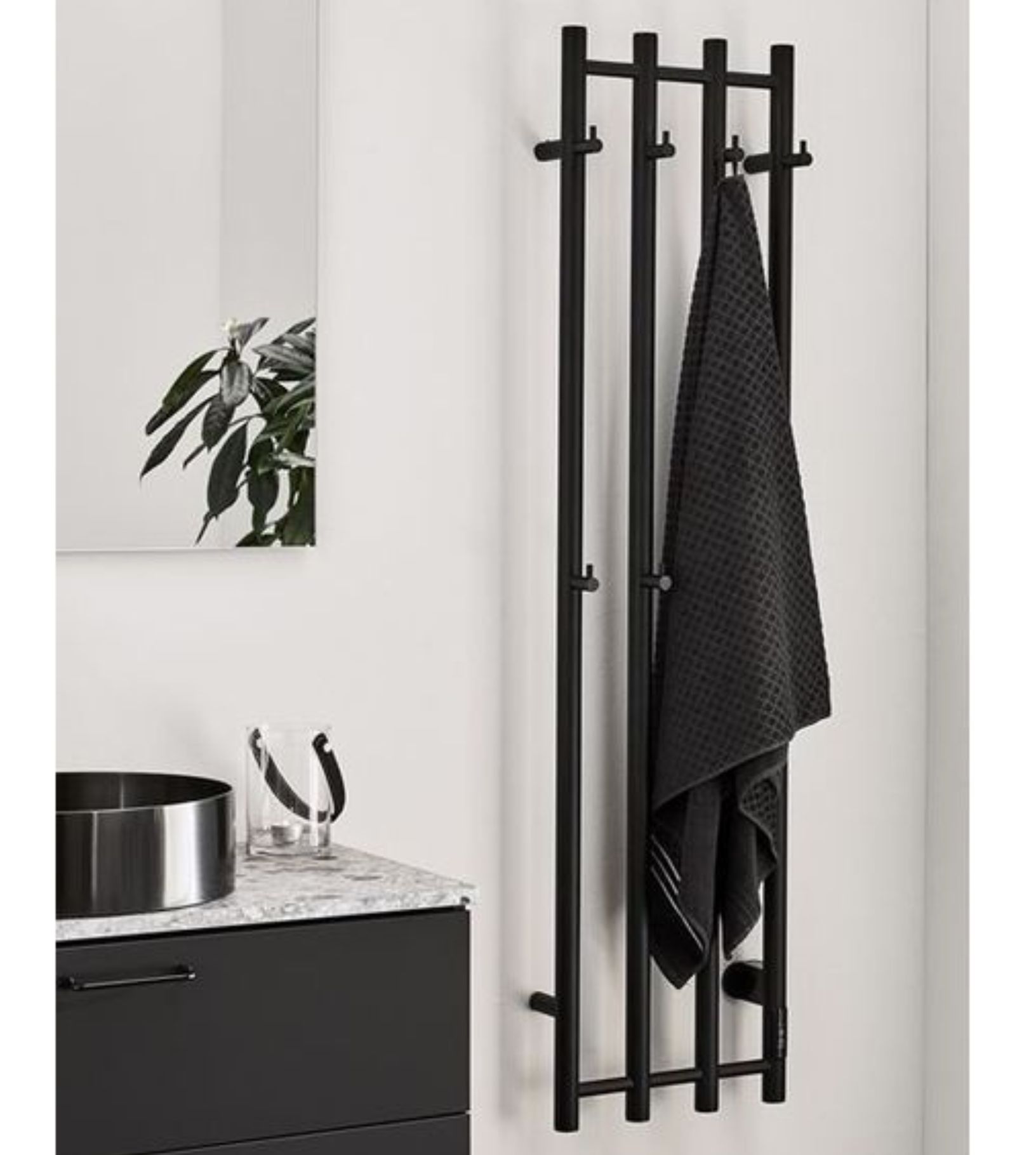 Pyyhekuivain Hafa Grace 340x1400 mm musta