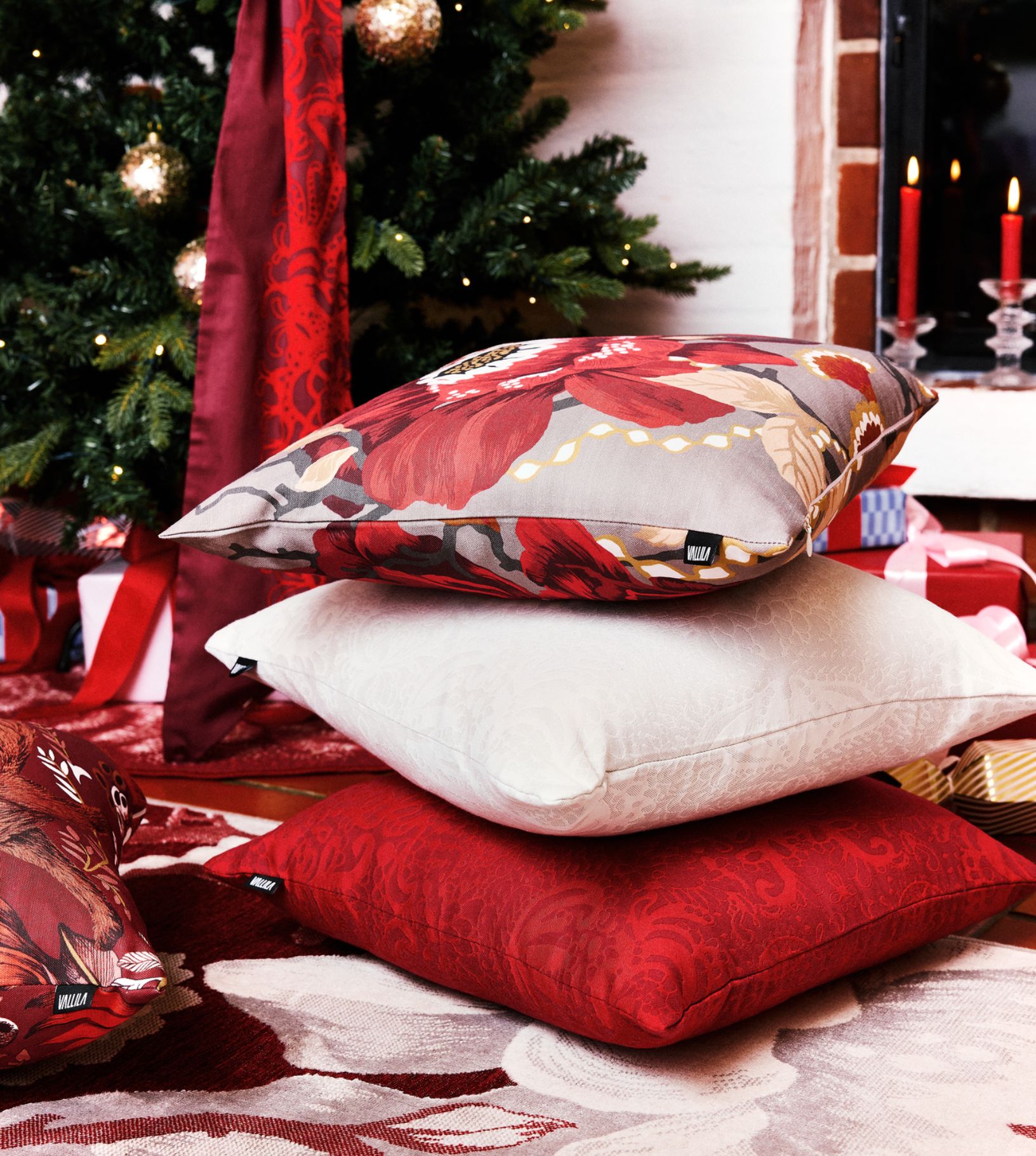 Vallila Mandariini koristetyynynpäällinen joulu