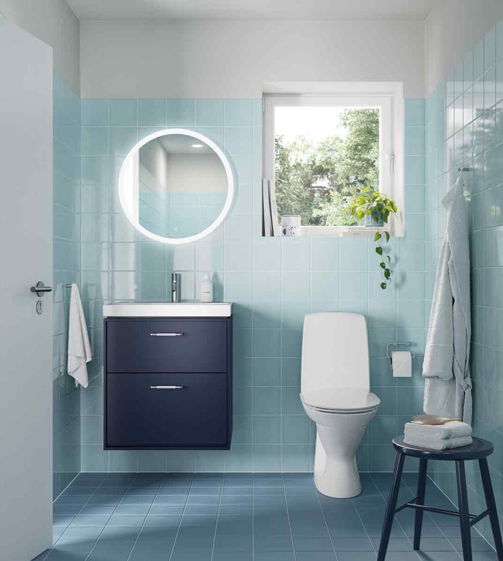 Geberit Option Round -valopeili