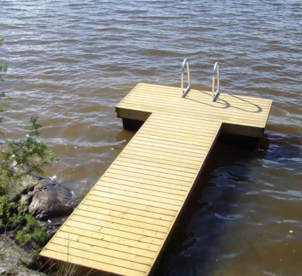 Muoviponttonilaituri