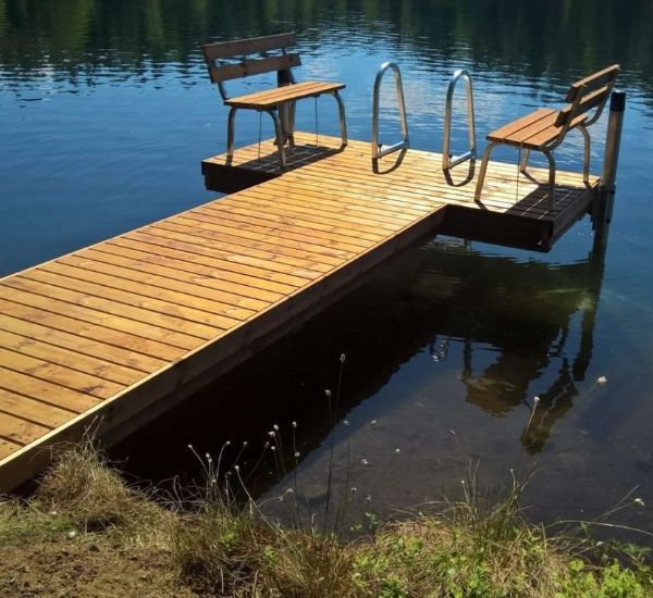 T-mallinen pylväslaituri