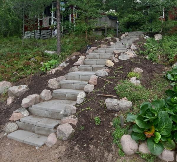 Betonilaatta Rudus 398x398x50 mm sileä harmaa