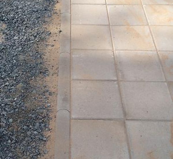 Reunalista 500x120x80 mm harmaa