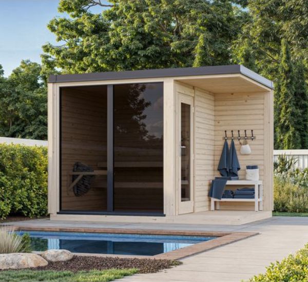 Pihasauna Palmako Sarah 3,8–2,1 m²