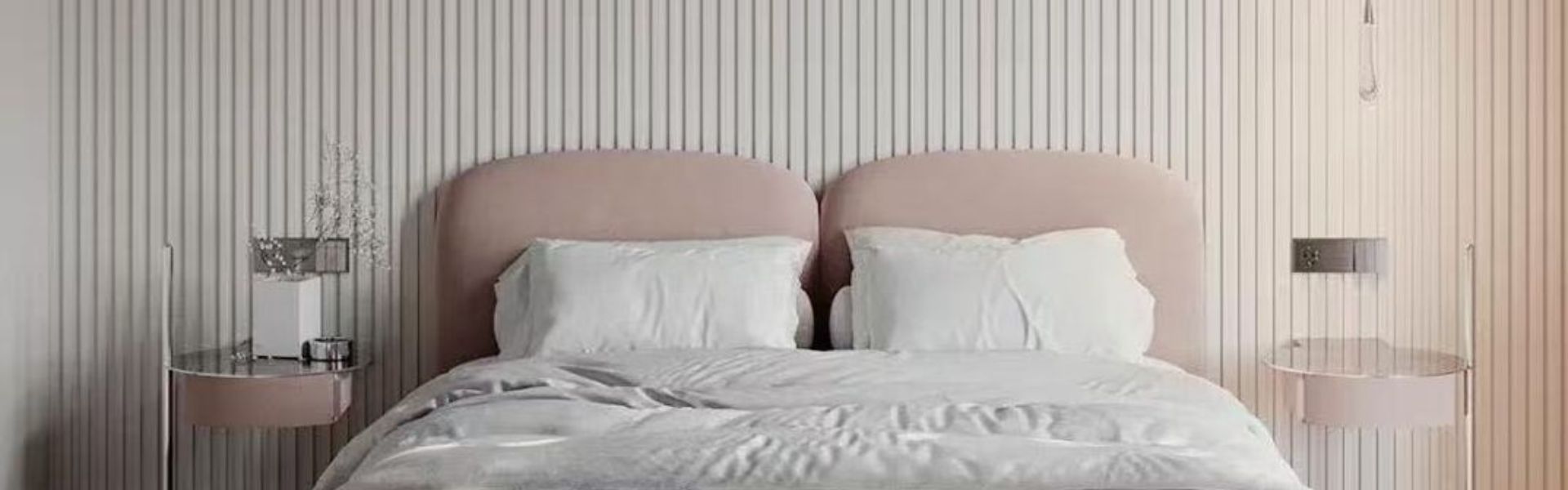 Sormipaneelista sängynpääty – lämmin ja luonnollinen katseenvangitsija makuuhuoneeseen