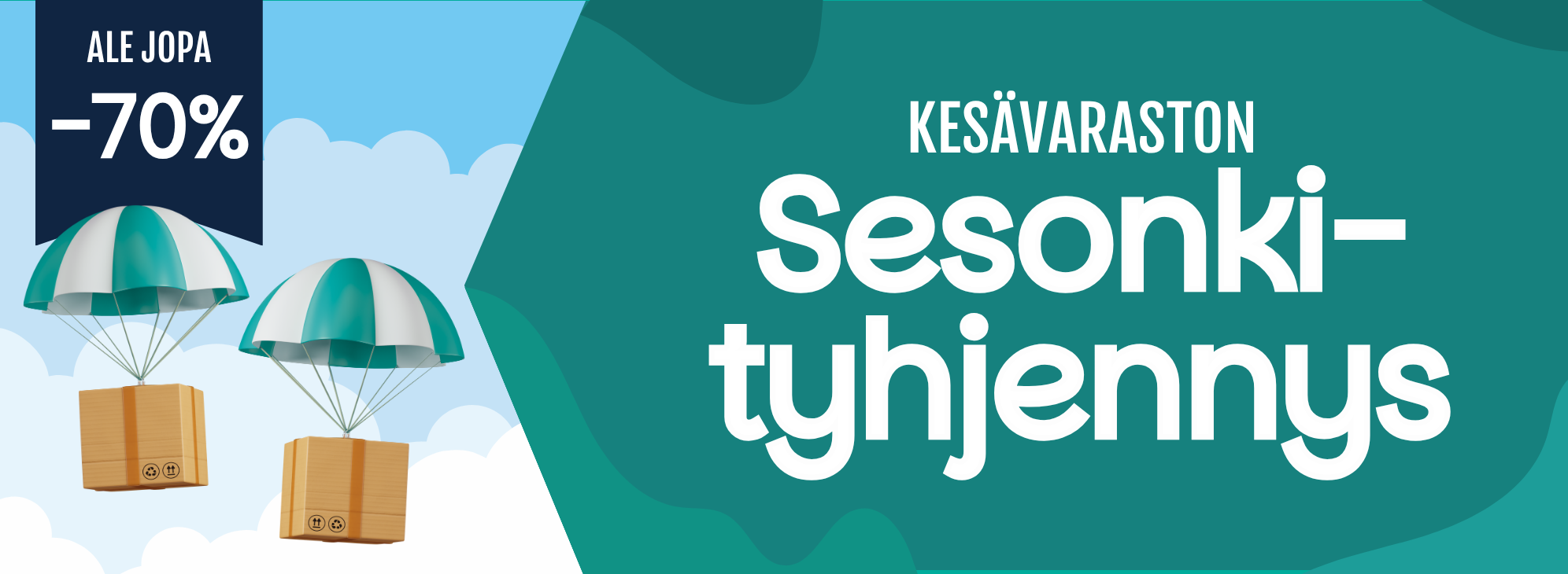 Kesävaraston loppuunmyynit 2026