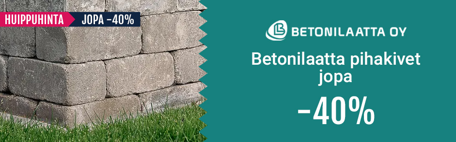 Betonilaatta banneri