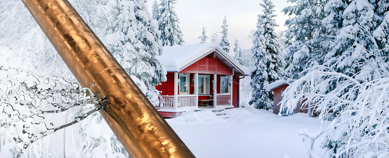 Vesiputkien jäätyminen