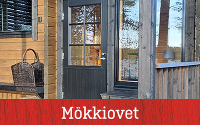Kaskipuu mökkiovet