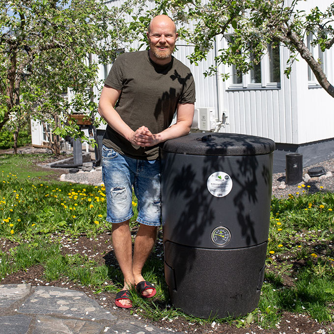 Aki Linnanahteen mökkiremontti - Kekkilän Kotipompostori